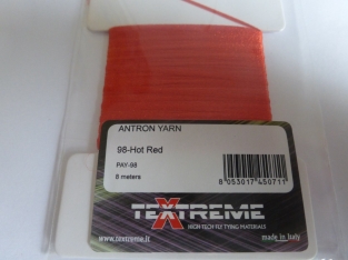 Antron Yarn Hot Red (card 98)